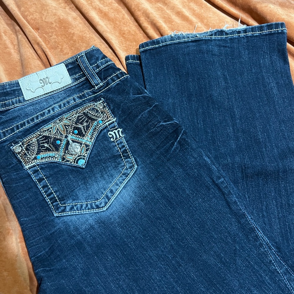 Miss Me mid rise boot cut jeans